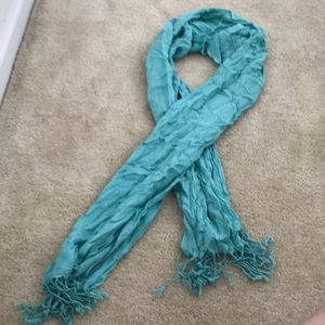 Blue scarf